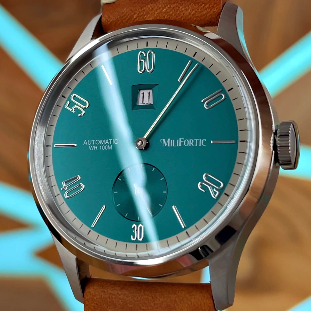JUMPING HOUR Milifortic Automatic Watch (SEE VIDEO)