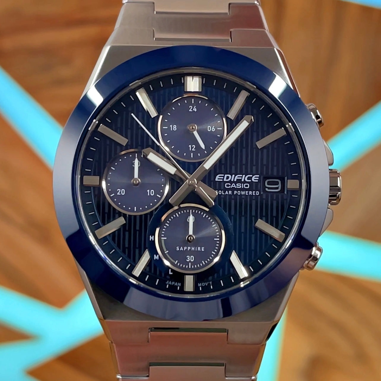 FANTASTIC Casio Edifice EFS-S650 Solar Chronograph (SEE VIDEO)