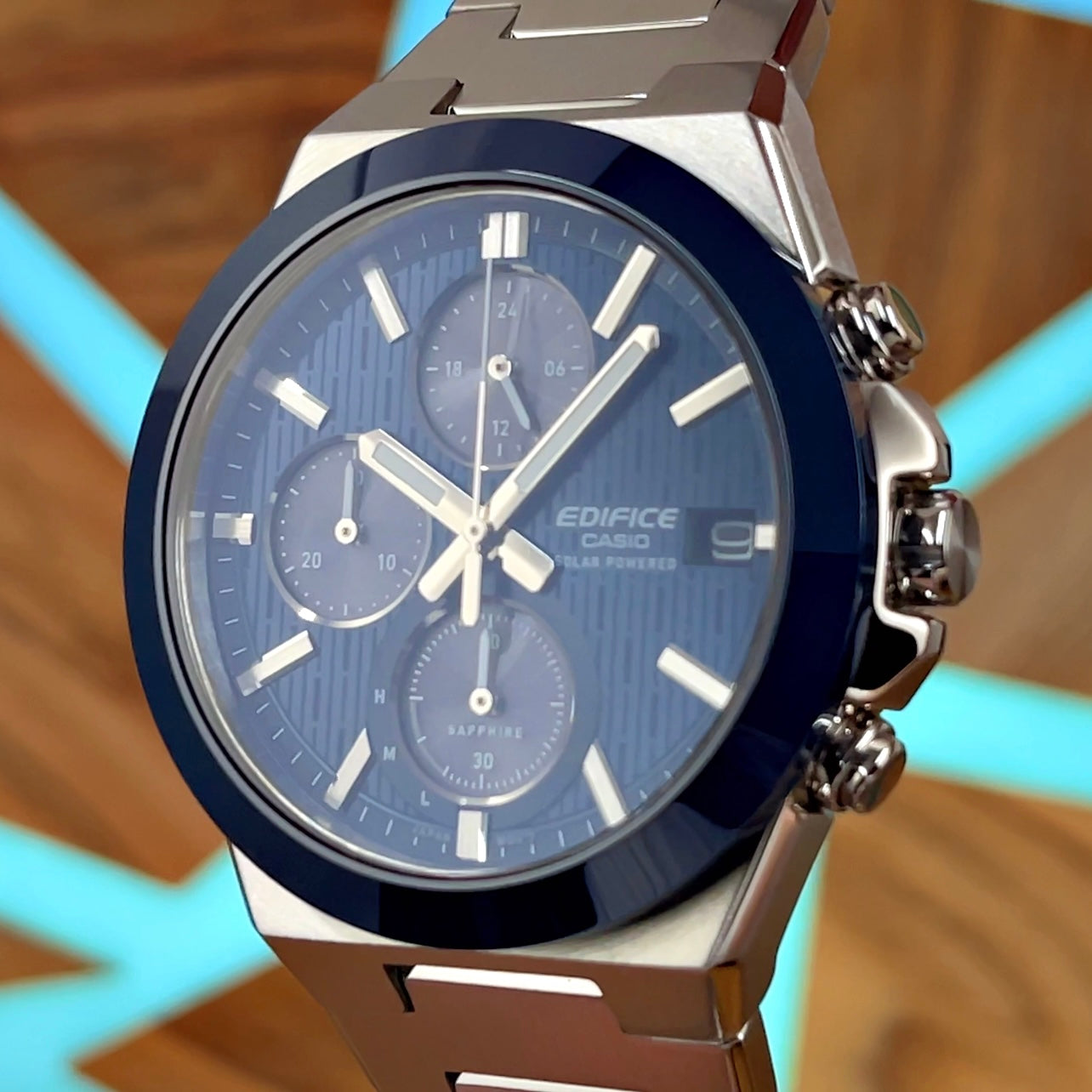 FANTASTIC Casio Edifice EFS-S650 Solar Chronograph (SEE VIDEO)