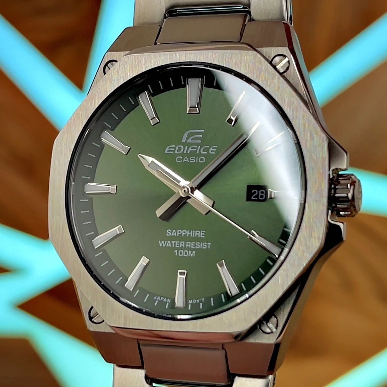 GREAT Casio Edifice EFR S108D Sapphire Crystal (SEE VIDEO)