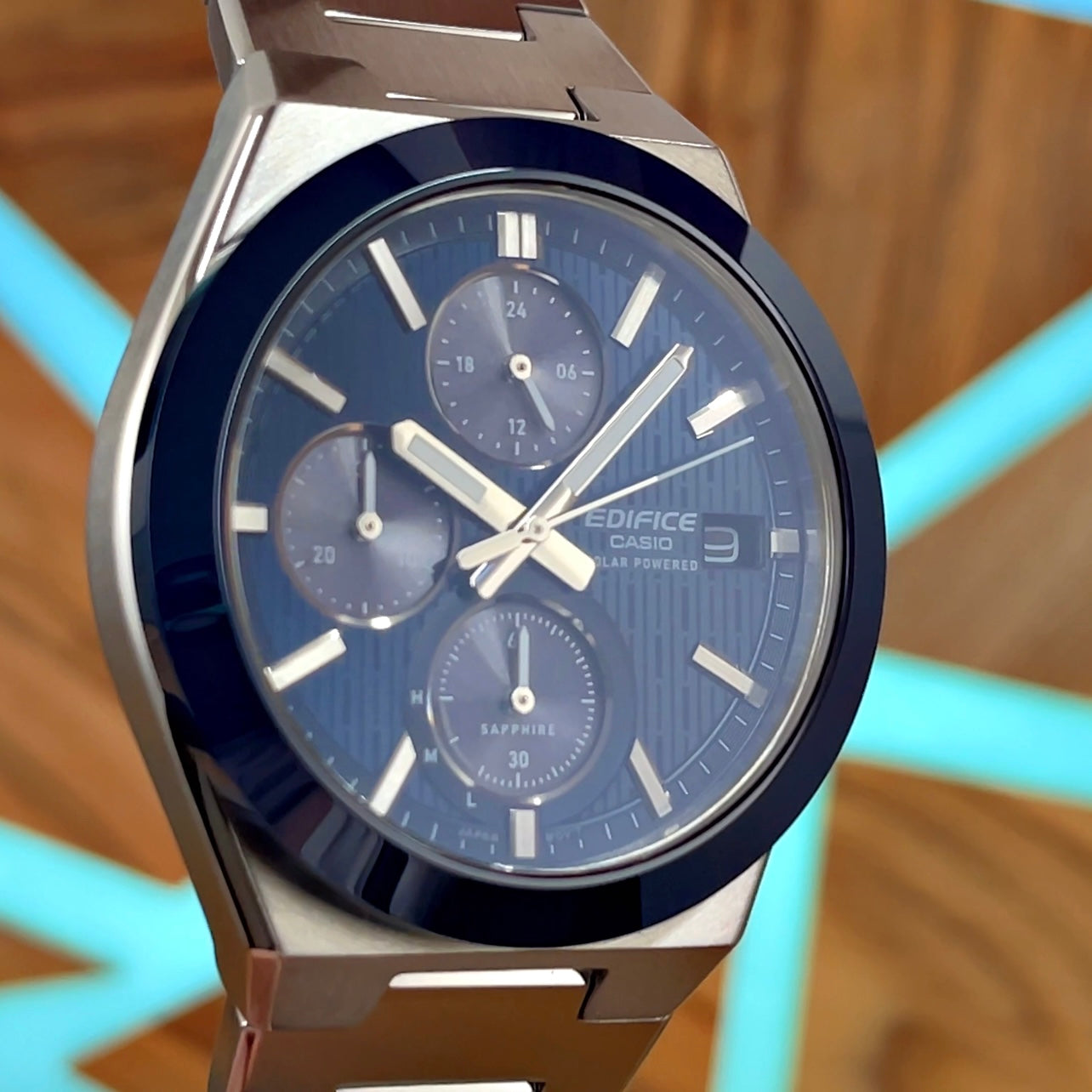 FANTASTIC Casio Edifice EFS-S650 Solar Chronograph (SEE VIDEO)