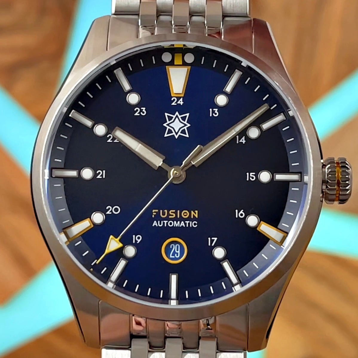 Second Hour Fusion Automatic Watch Miyota 9000