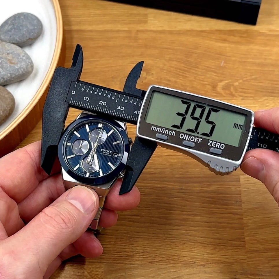 CASIO EDIFICE Solar Chronograph EFS-S650 (SEE VIDEO)