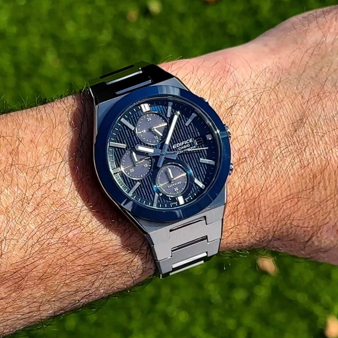 FANTASTIC Casio Edifice EFS-S650 Solar Chronograph (SEE VIDEO)