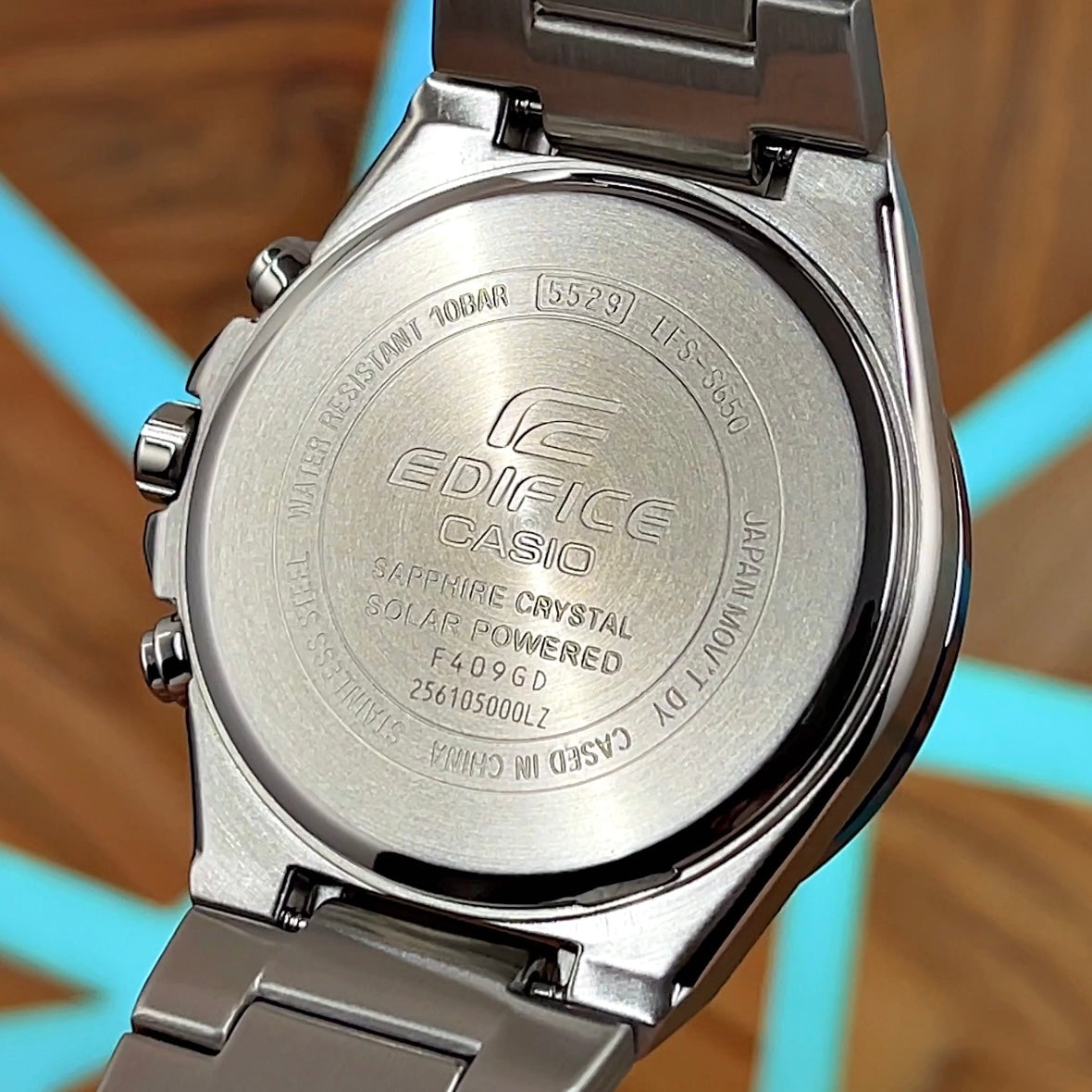 FANTASTIC Casio Edifice EFS-S650 Solar Chronograph (SEE VIDEO)