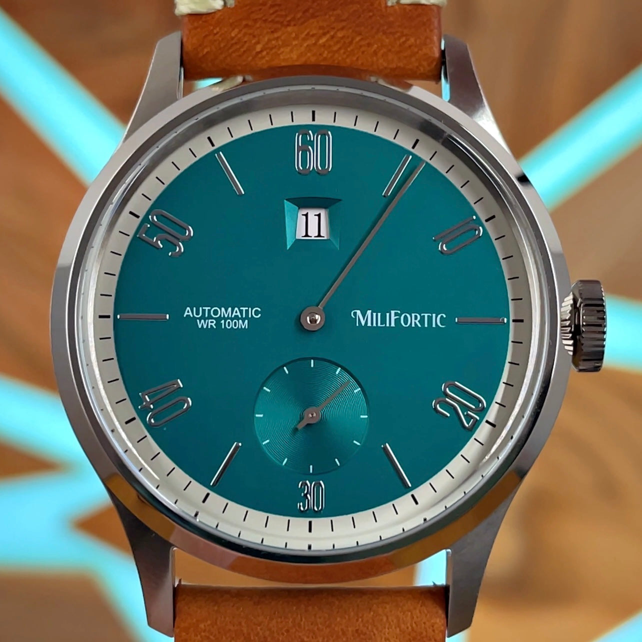 JUMPING HOUR Milifortic Automatic Watch (SEE VIDEO)