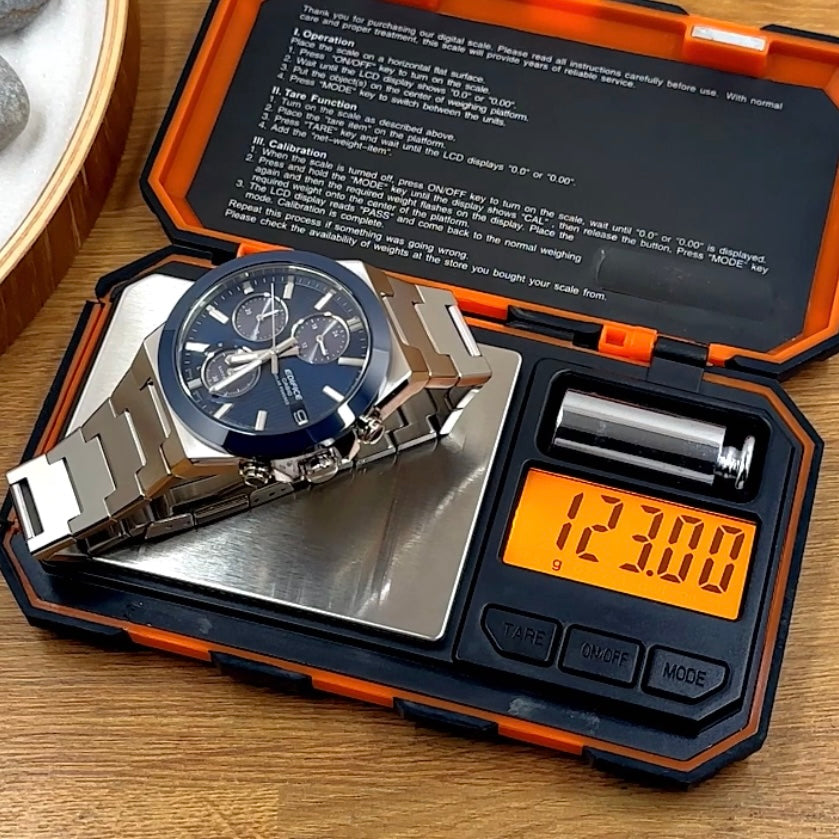 CASIO EDIFICE Solar Chronograph EFS-S650 (SEE VIDEO)
