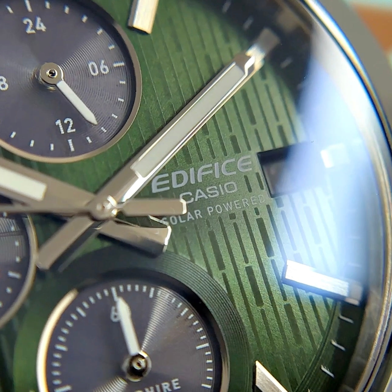 CASIO EDIFICE Solar Chronograph EFS-S650 (SEE VIDEO)