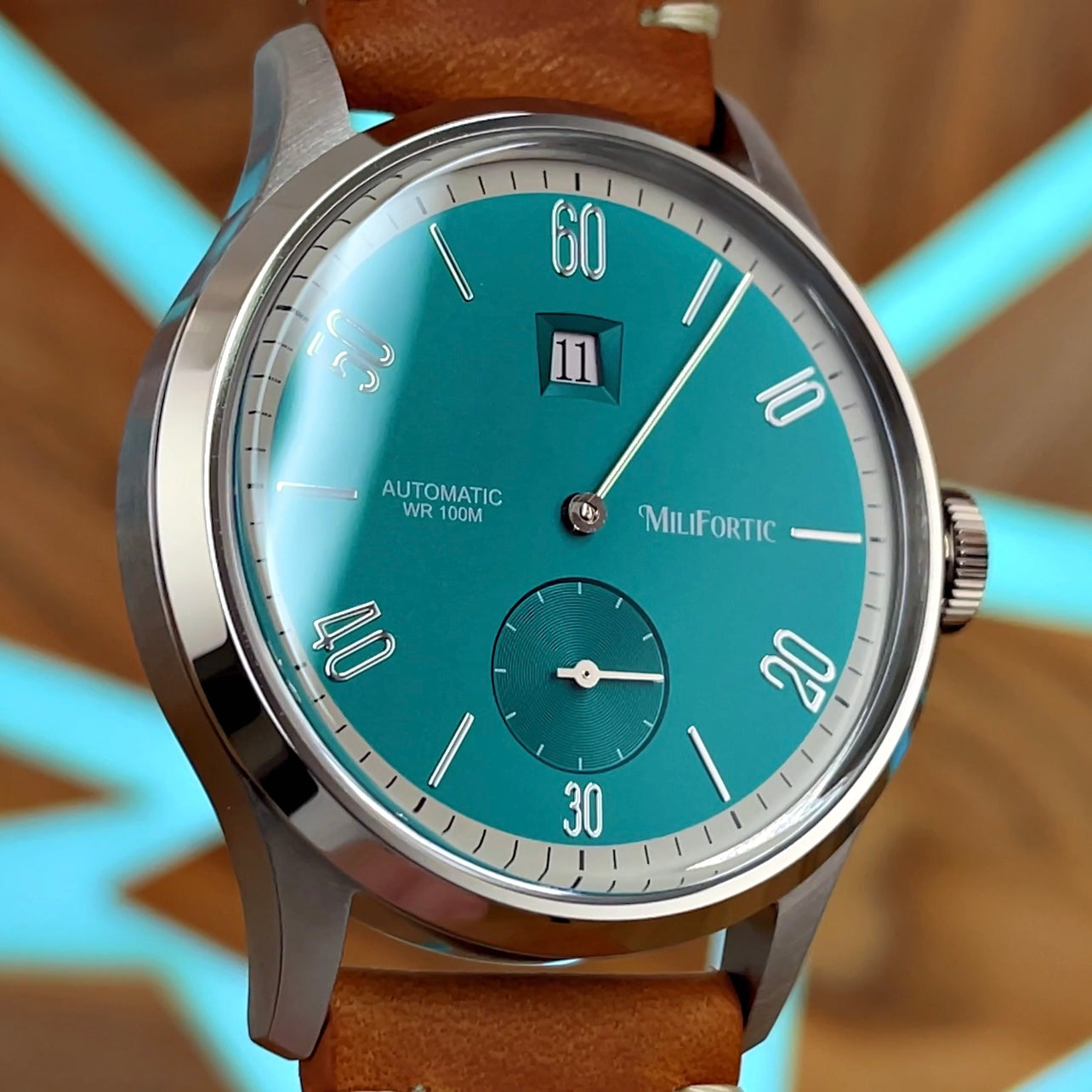 JUMPING HOUR Milifortic Automatic Watch (SEE VIDEO)