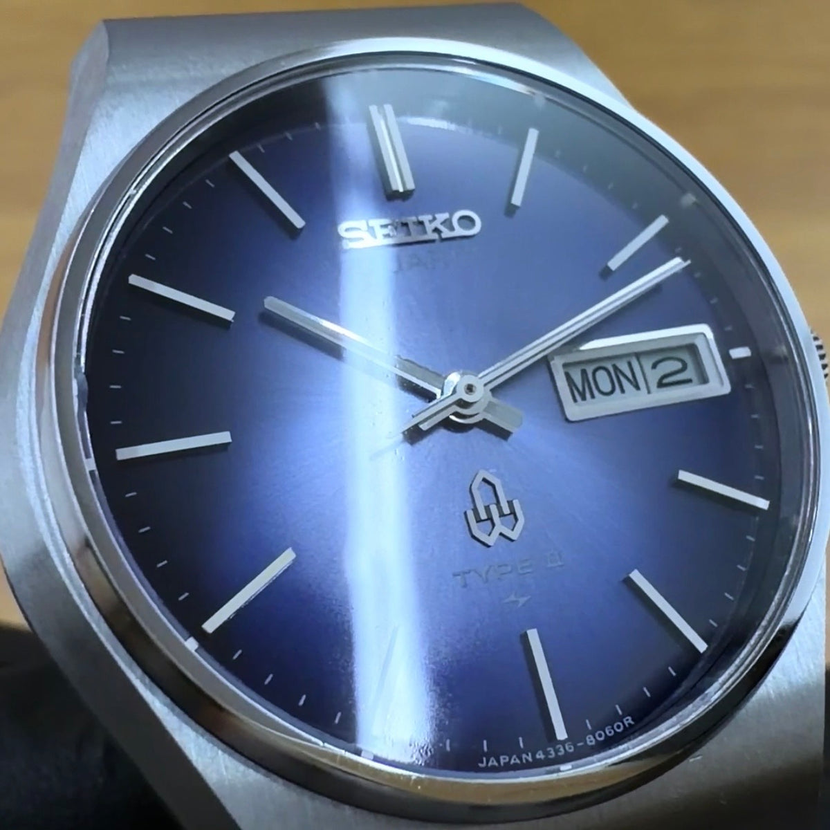 Seiko Type II 1977 4336 8040 Working Perfectly