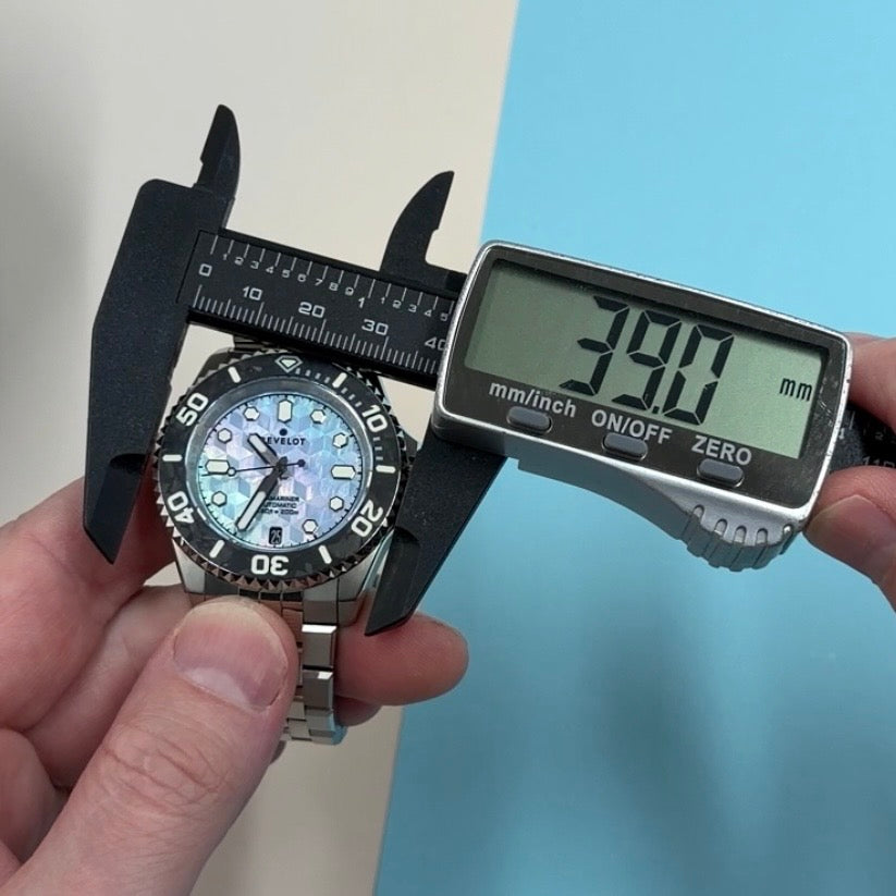 Revelot Hexmariner Version 3 NH35 Automatic 39mm Mother Of Pearl