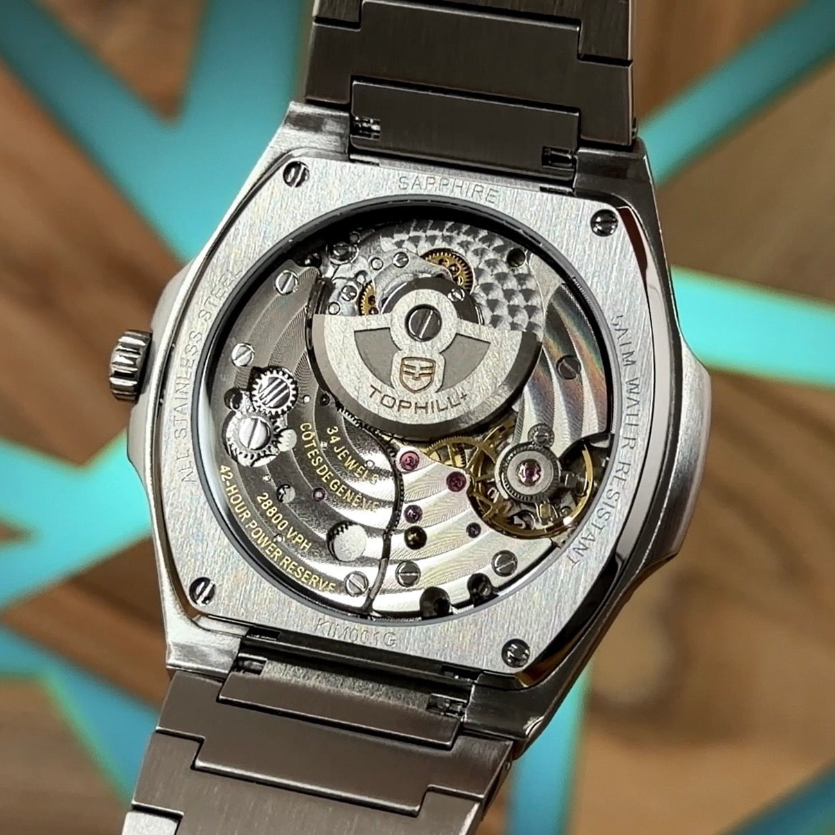 TopHill Automatic Micro Rotor 5000a Watch