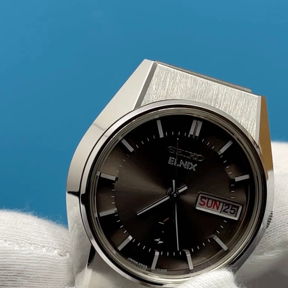 A Vintage Seiko Elnix New Old Stock Sensational Quality 0703 7110 From August 1975