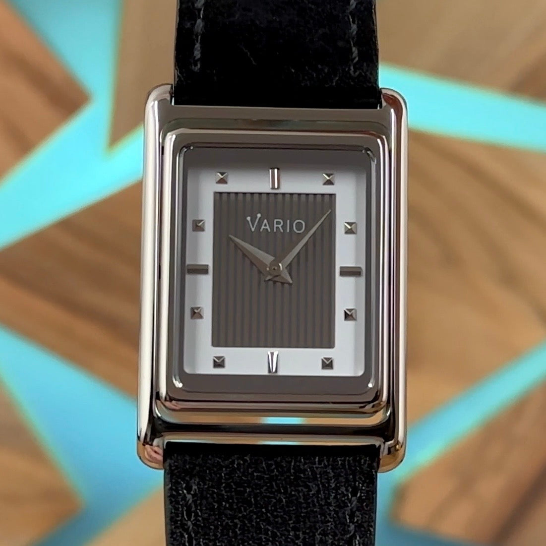 Vario Versa Single Time Automatic With Leather Strap & Steel Bracelet