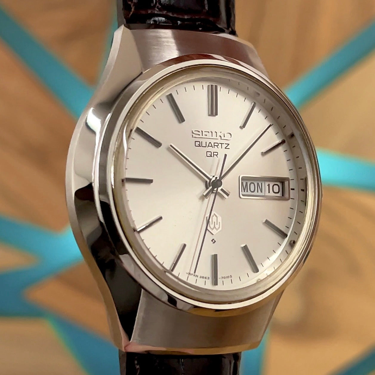 A Vintage Seiko QR Running Perfectly From May 1974 3863 7010