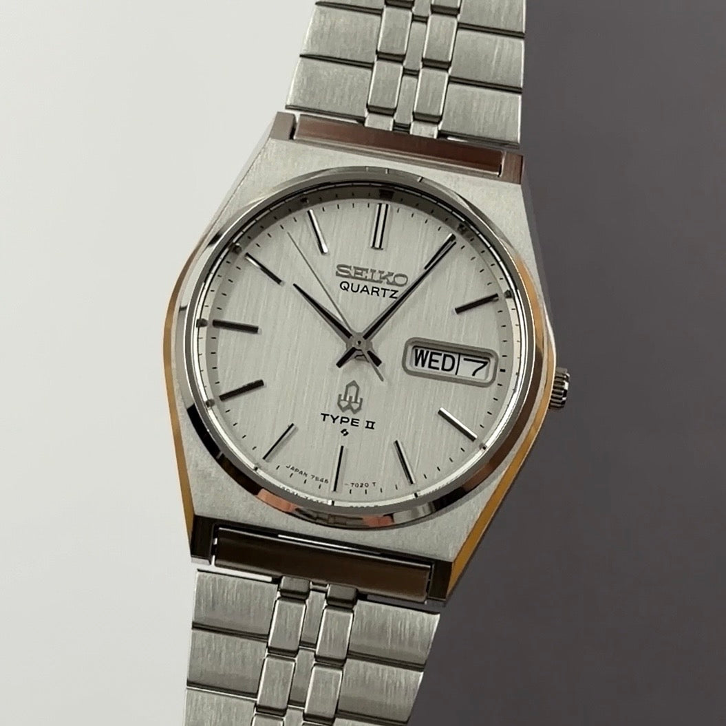 SENSATIONAL Seiko Type II With Tags 1978 7546 7050 Eng/Kanji Working Perfectly