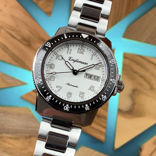 Englemaan Enterprise With Two Steel Bracelets (RRP $400)