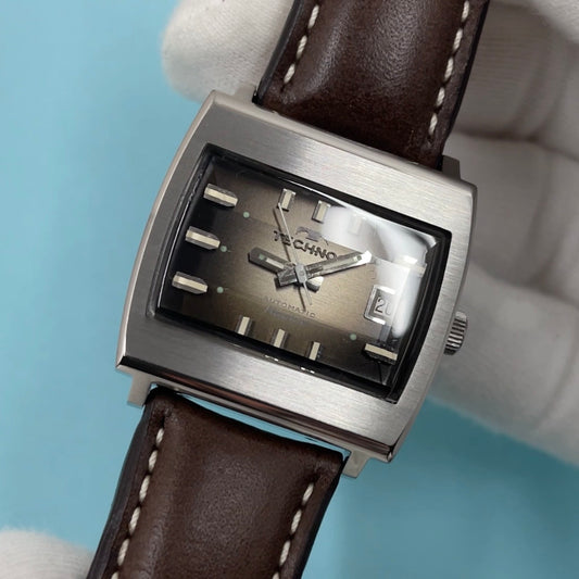 A Vintage Swiss Made Technos Rookie Automatic From The 1970's Working Perfectly!
