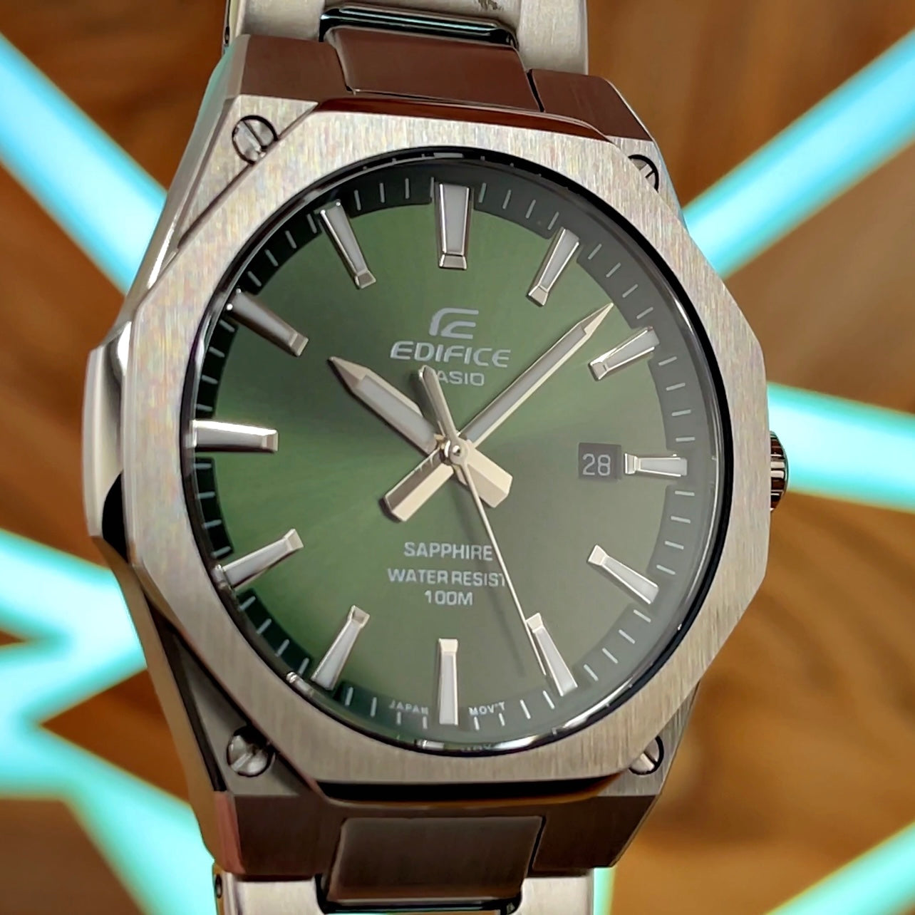 GREAT Casio Edifice EFR S108D Sapphire Crystal (SEE VIDEO)
