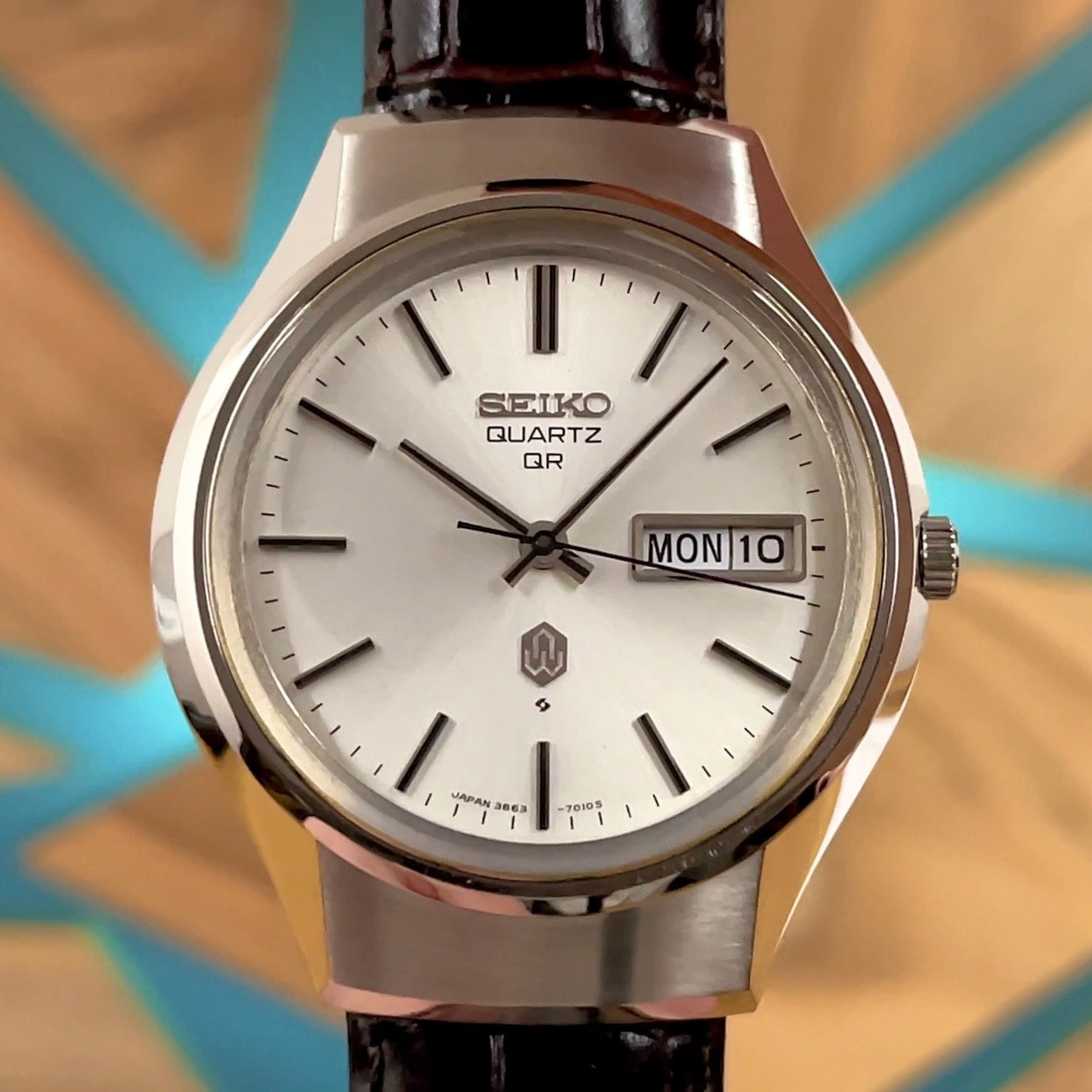 A Vintage Seiko QR Running Perfectly From May 1974 3863 7010