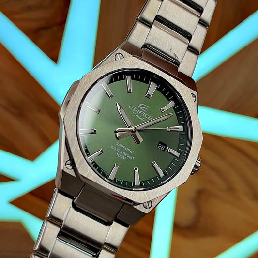 GREAT Casio Edifice EFR S108D Sapphire Crystal (SEE VIDEO)