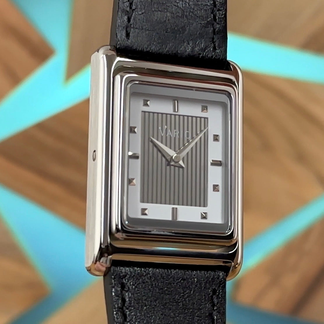 Vario Versa Single Time Automatic With Leather Strap & Steel Bracelet