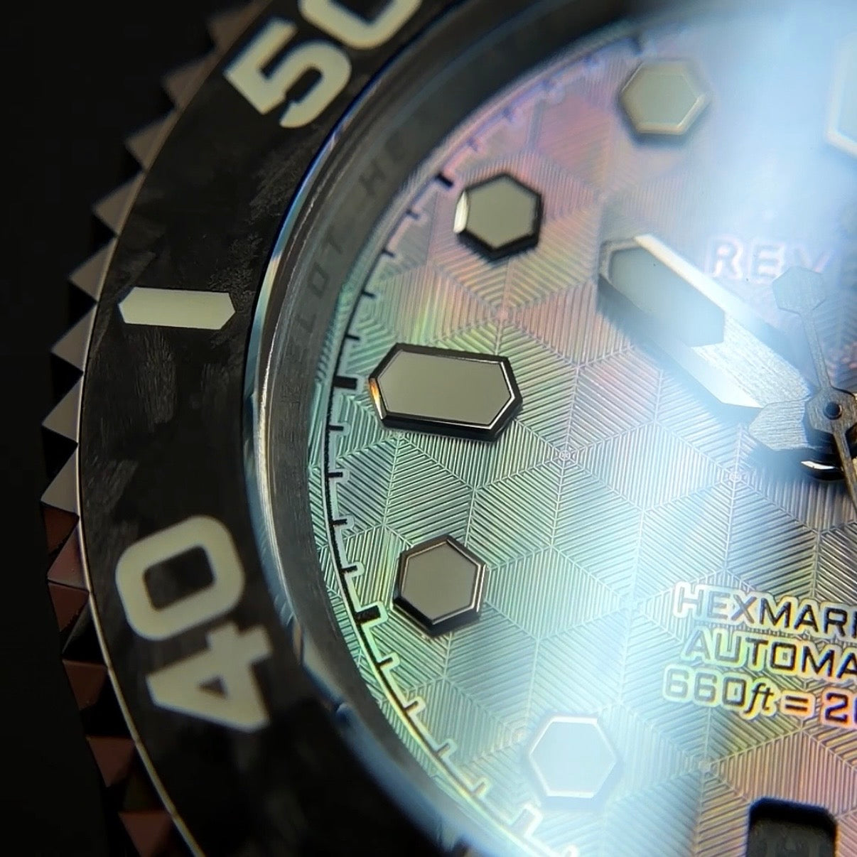 Revelot Hexmariner Version 3 NH35 Automatic 39mm Mother Of Pearl