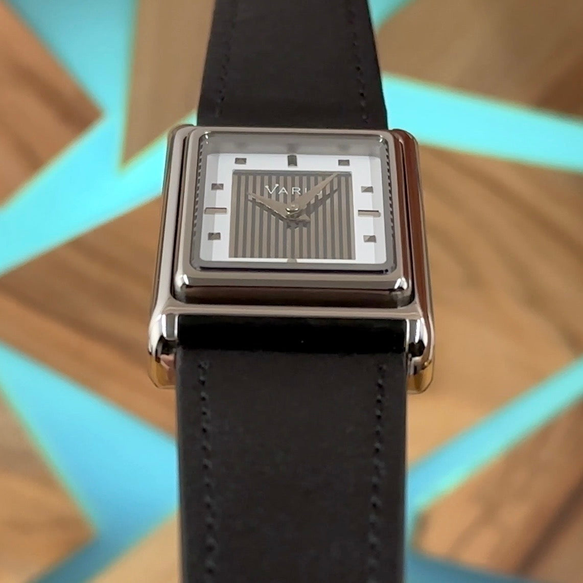 Vario Versa Single Time Automatic With Leather Strap & Steel Bracelet