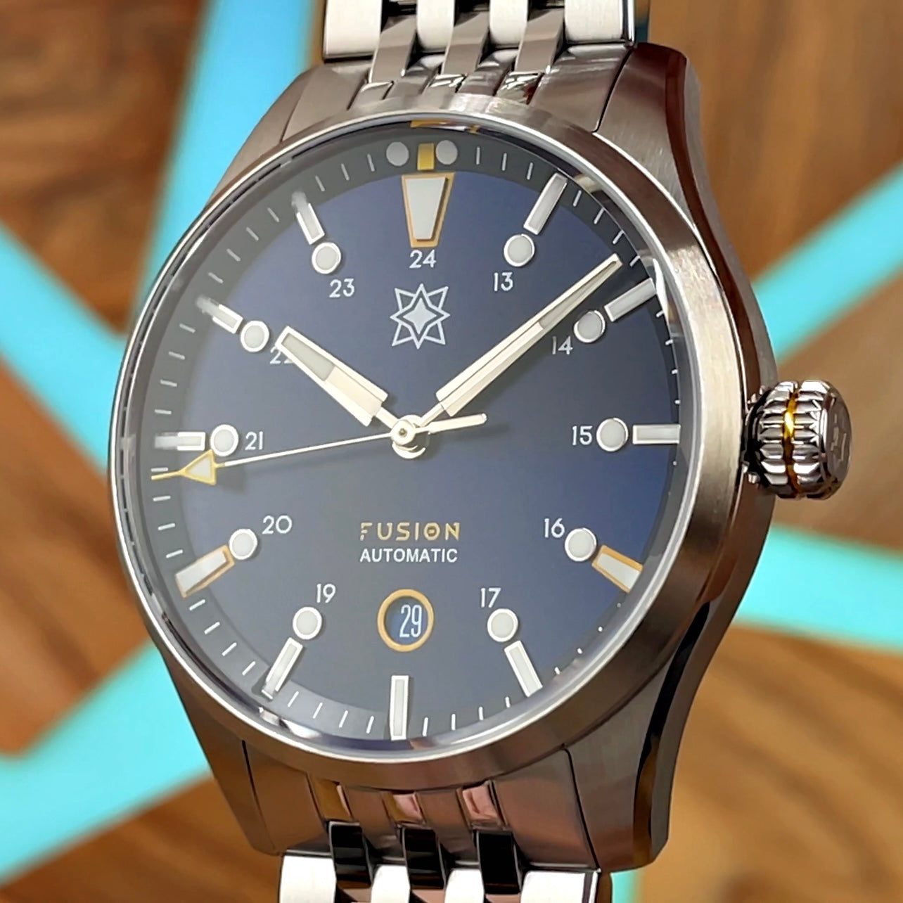 Second Hour Fusion Automatic Watch Miyota 9000