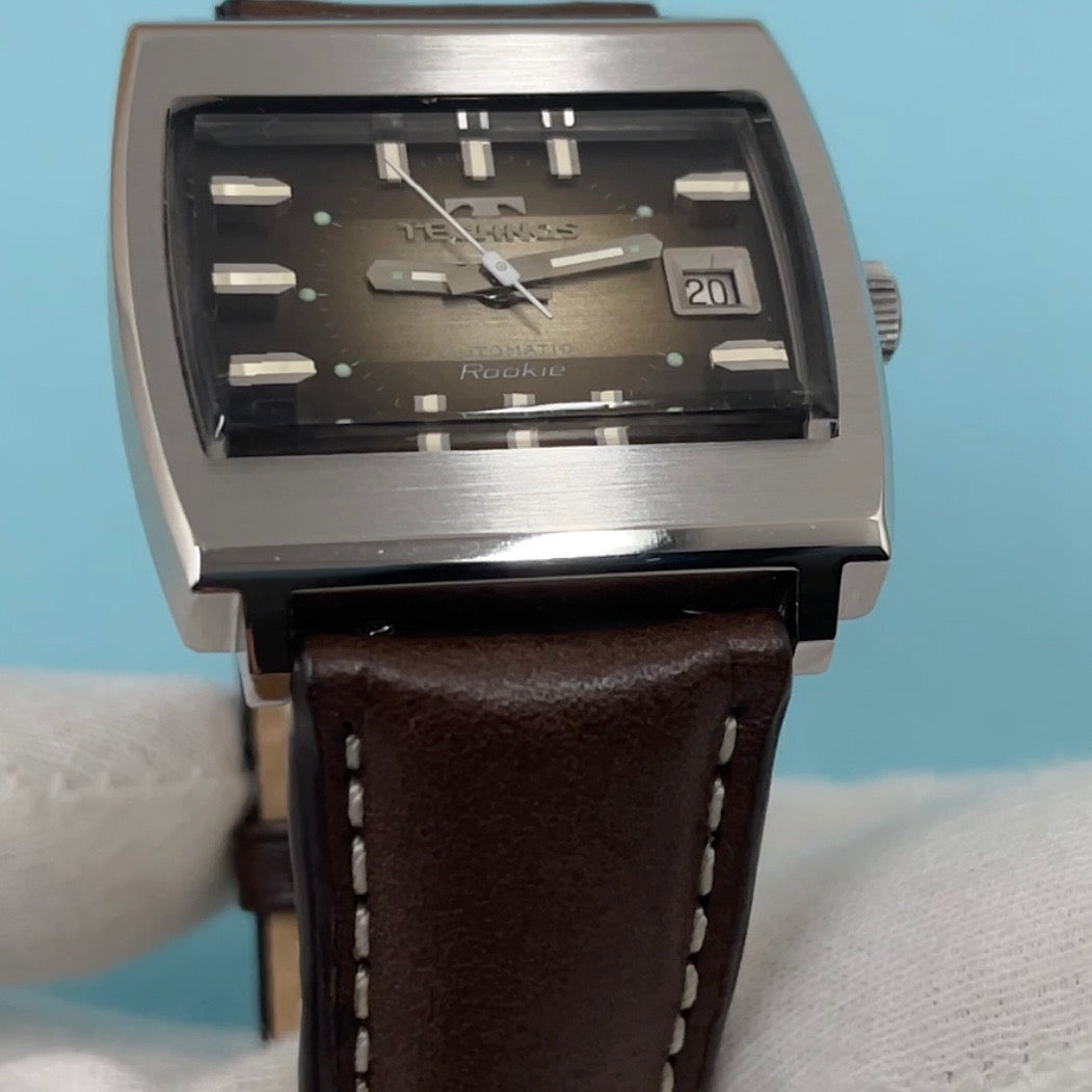 A Vintage Swiss Made Technos Rookie Automatic From The 1970's Working Perfectly!