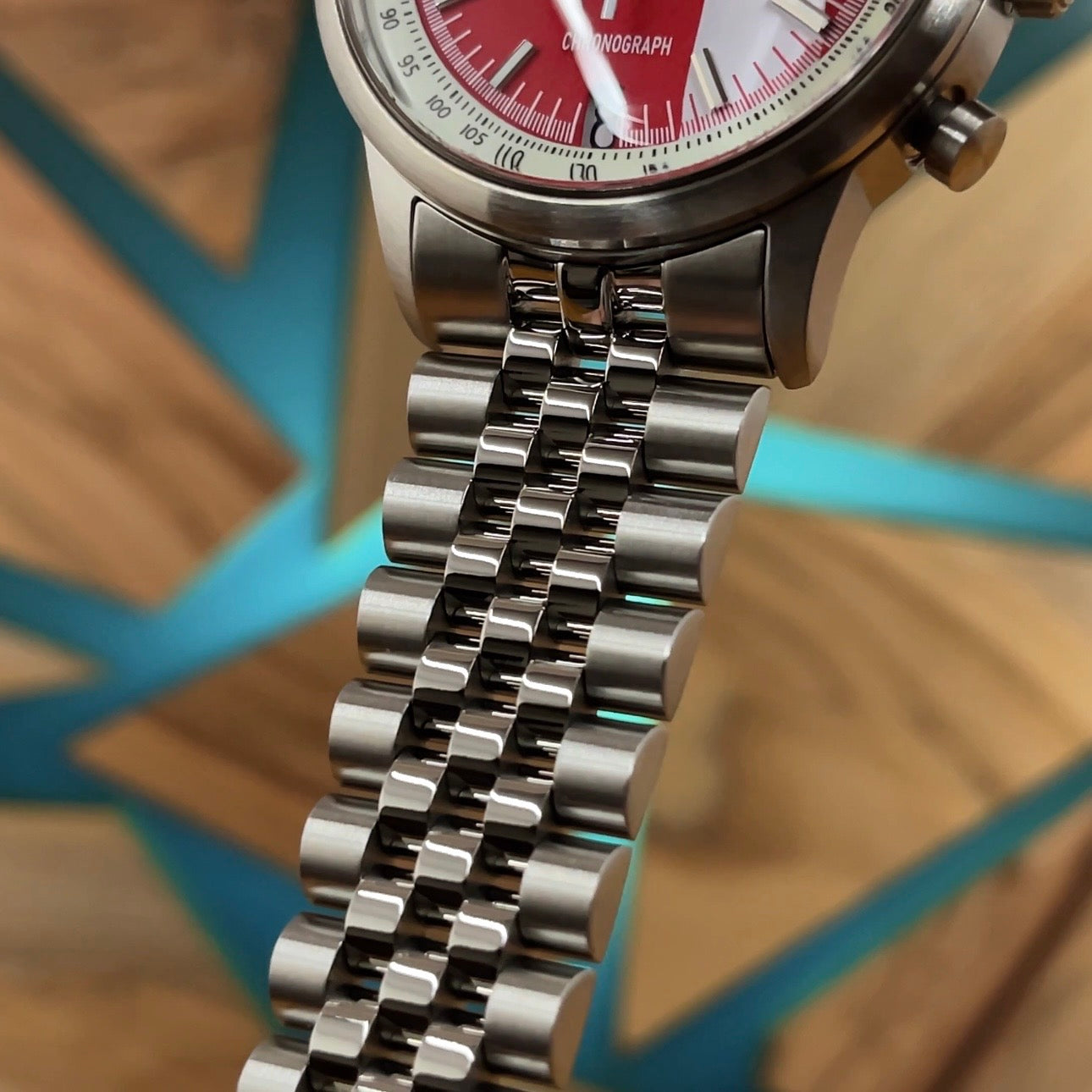 Ferro & Co Race Master With Bracelet & Leather Strap