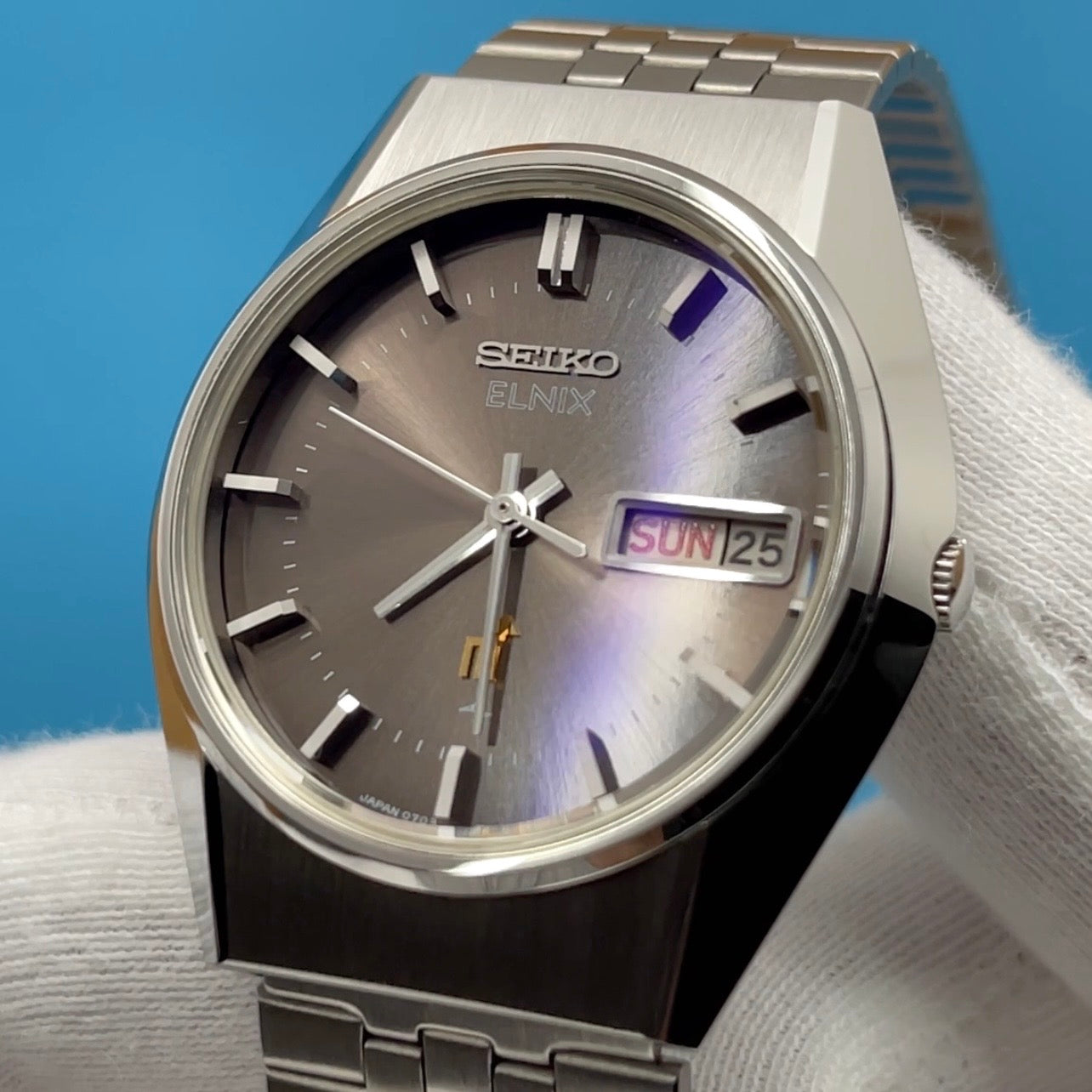 A Vintage Seiko Elnix New Old Stock Sensational Quality 0703 7110 From August 1975