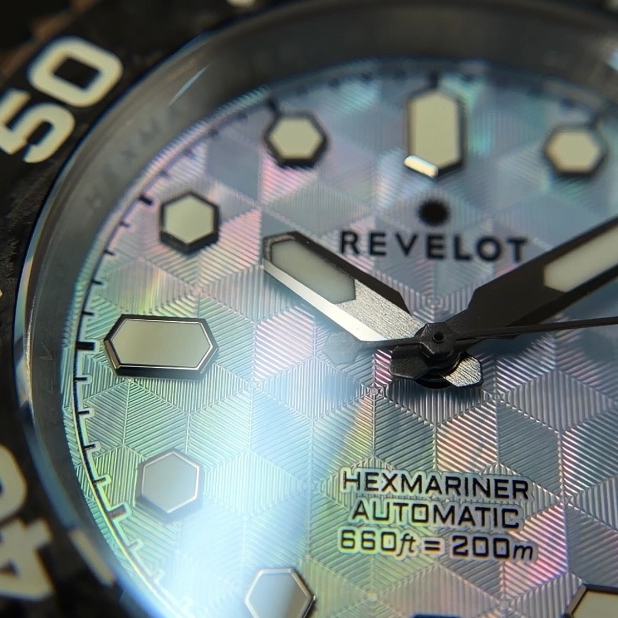 Revelot Hexmariner Version 3 NH35 Automatic 39mm Mother Of Pearl