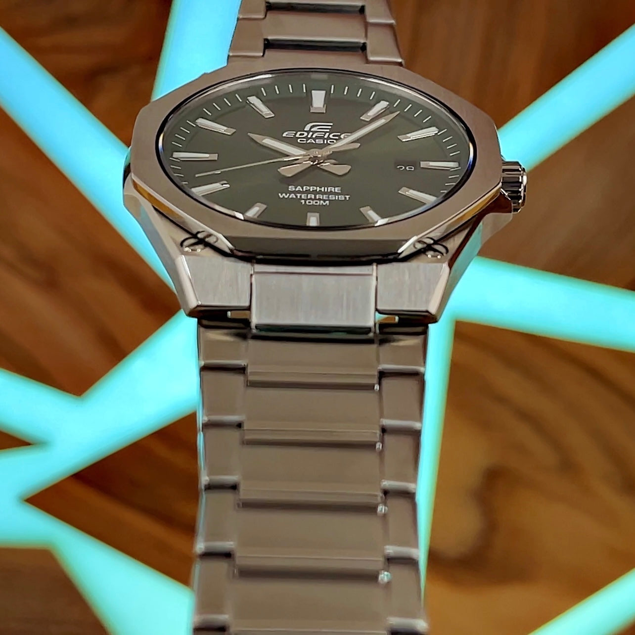 GREAT Casio Edifice EFR S108D Sapphire Crystal (SEE VIDEO)