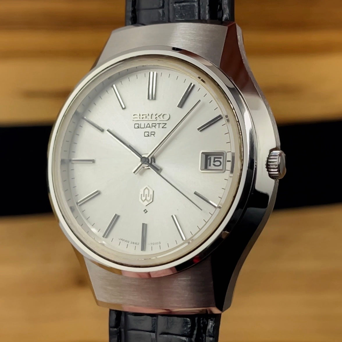 A Vintage Seiko QR Working PERFECTLY (+0.1 seconds per day!) May 1974 3862 7010