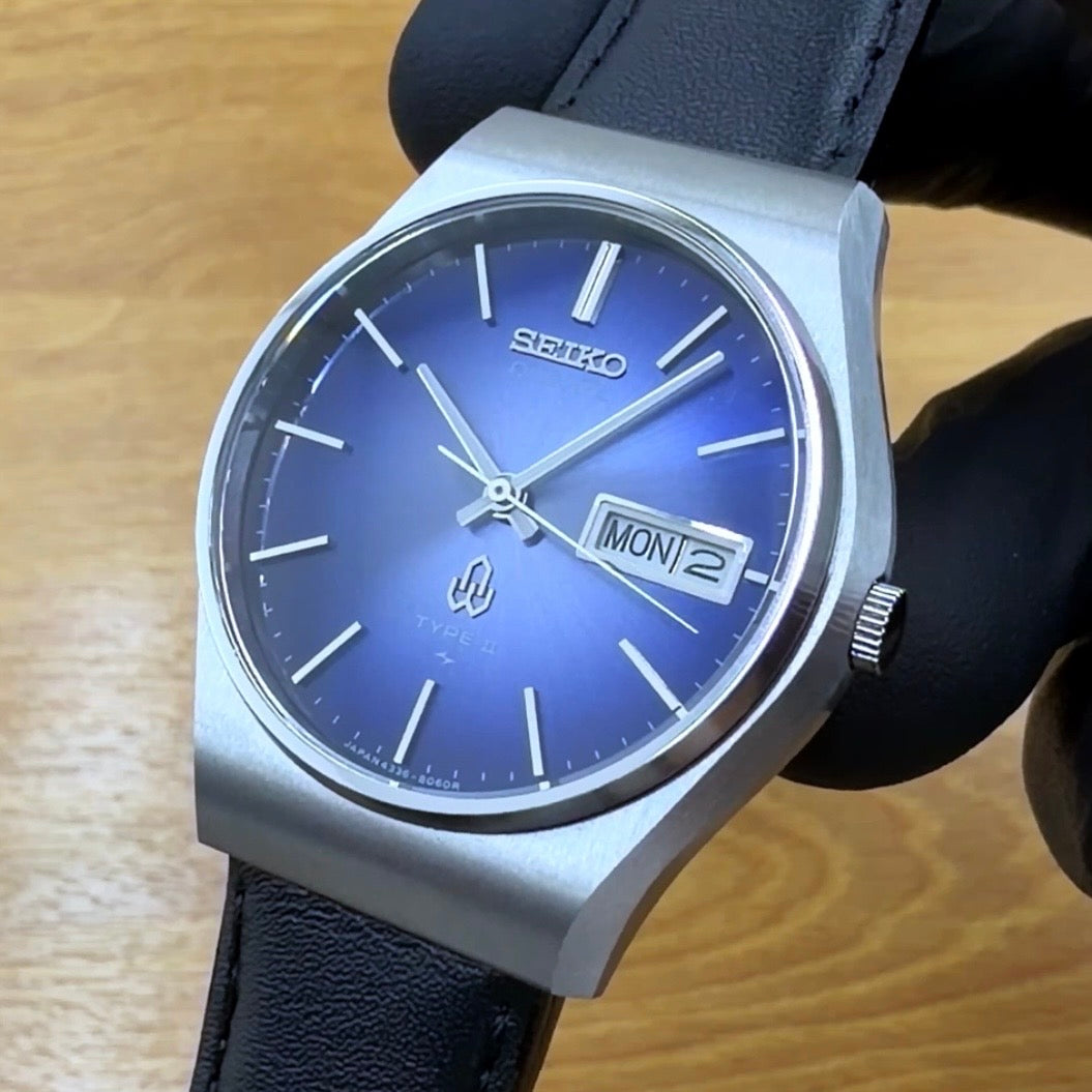 Seiko Type II 1977 4336 8040 Working Perfectly