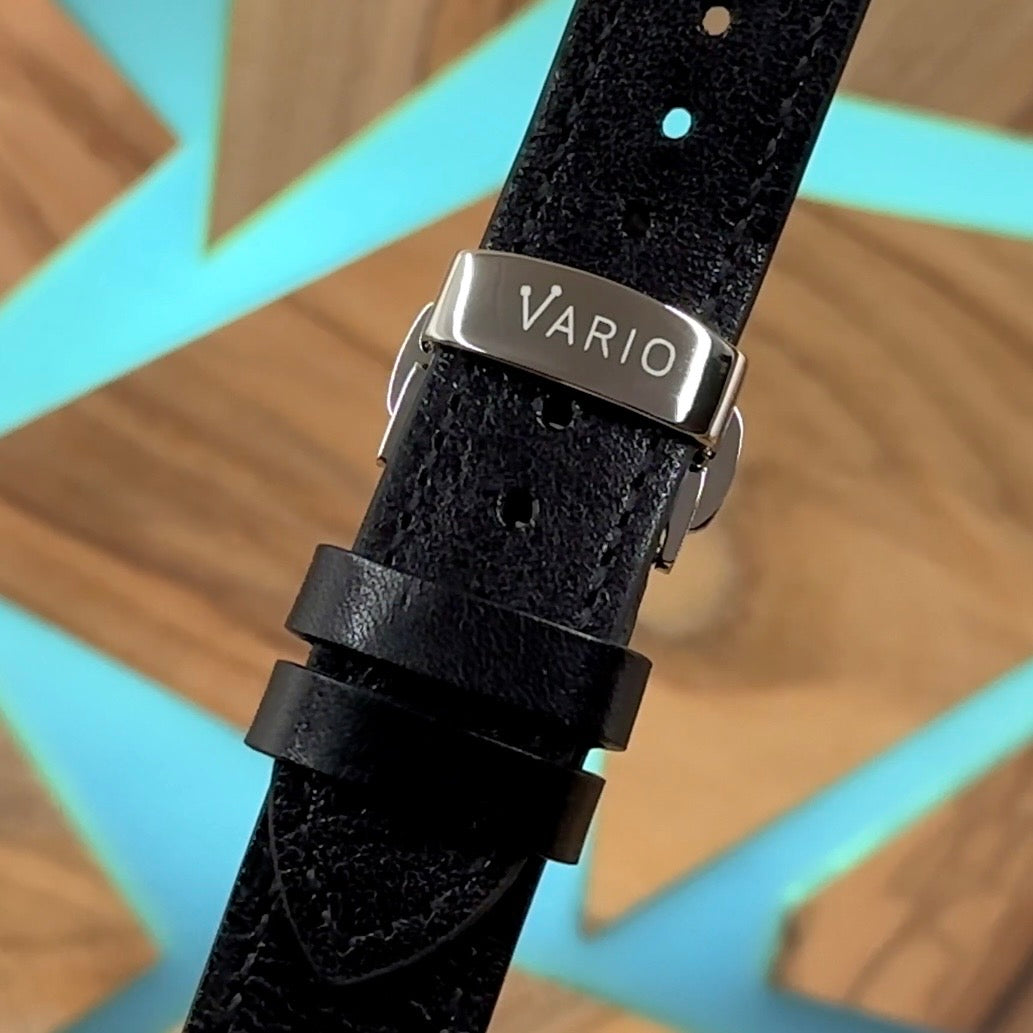 Vario Versa Single Time Automatic With Leather Strap & Steel Bracelet