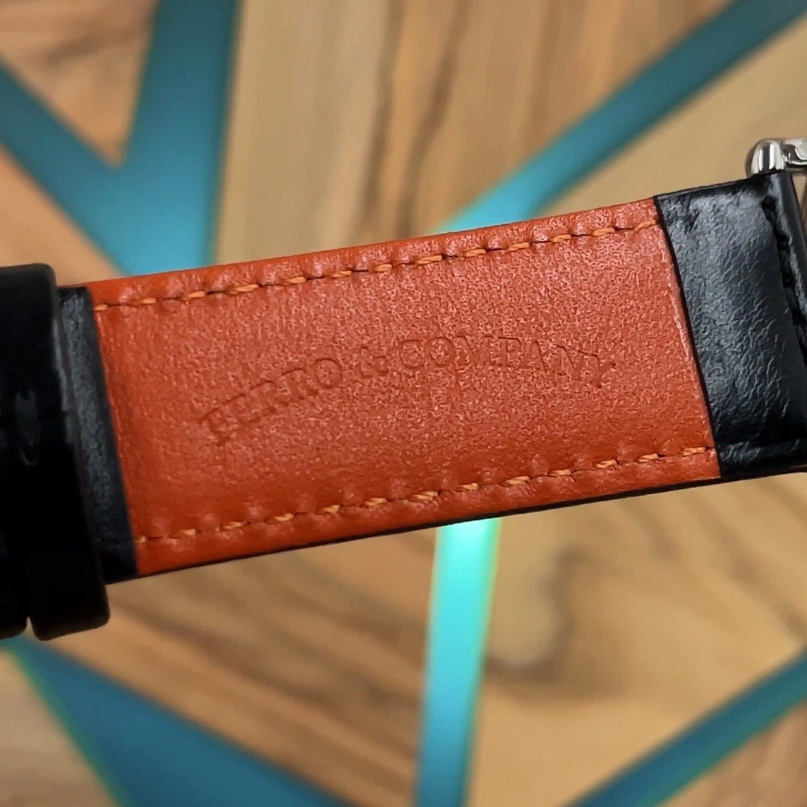 Ferro District 3 Quartz Racing Inspired Watch With Two Straps