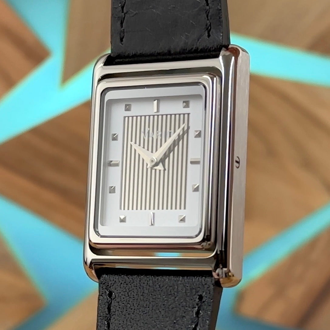 Vario Versa Single Time Automatic With Leather Strap & Steel Bracelet