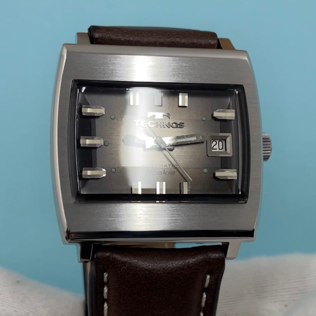 A Vintage Swiss Made Technos Rookie Automatic From The 1970's Working Perfectly!