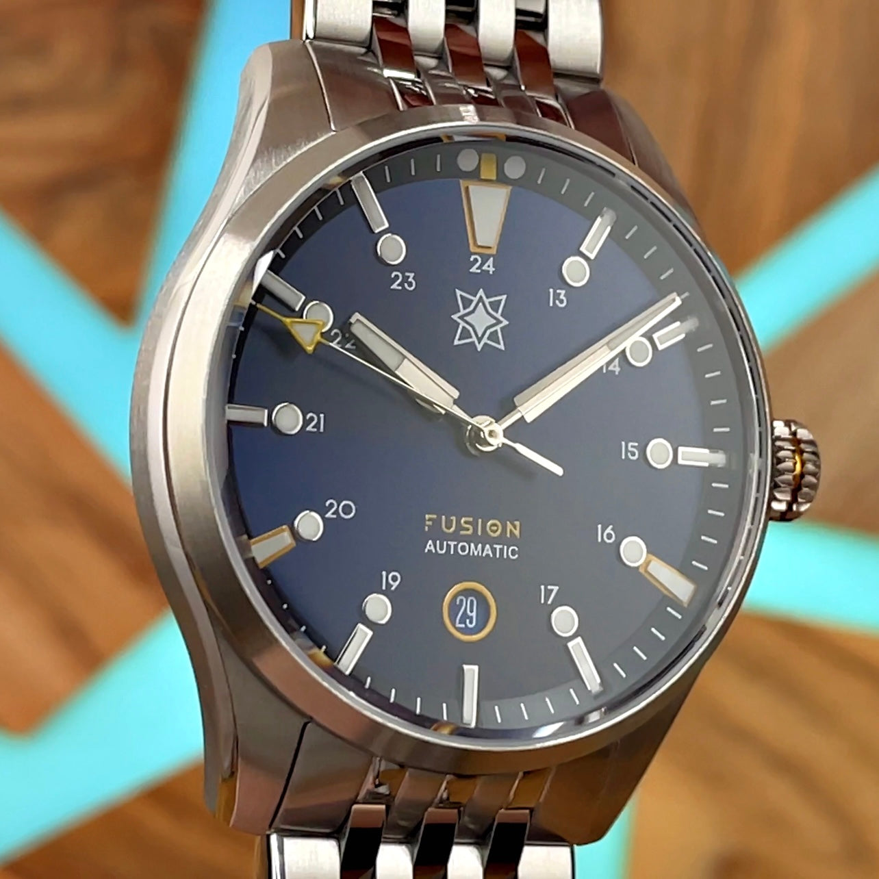 Second Hour Fusion Automatic Watch Miyota 9000