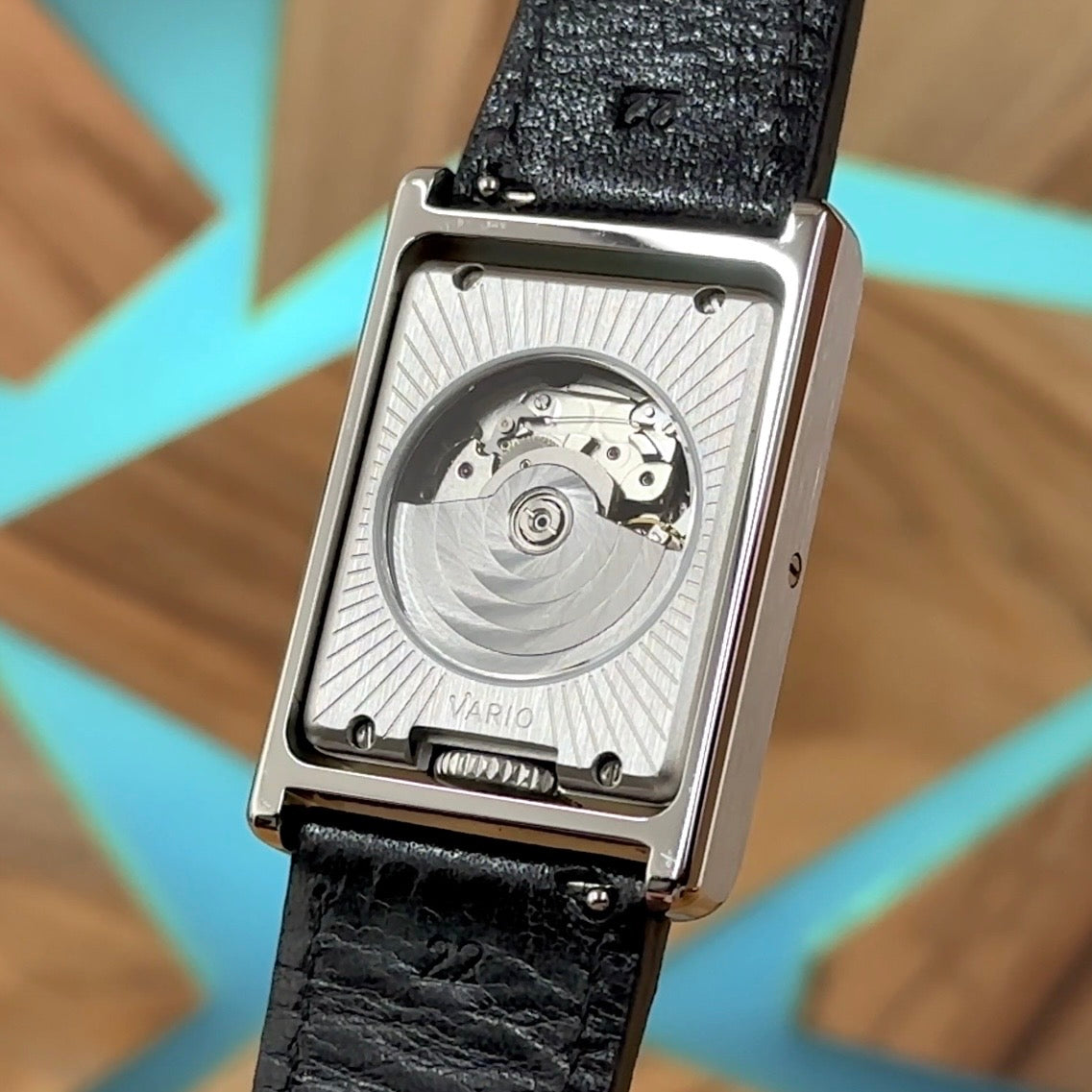 Vario Versa Single Time Automatic With Leather Strap & Steel Bracelet
