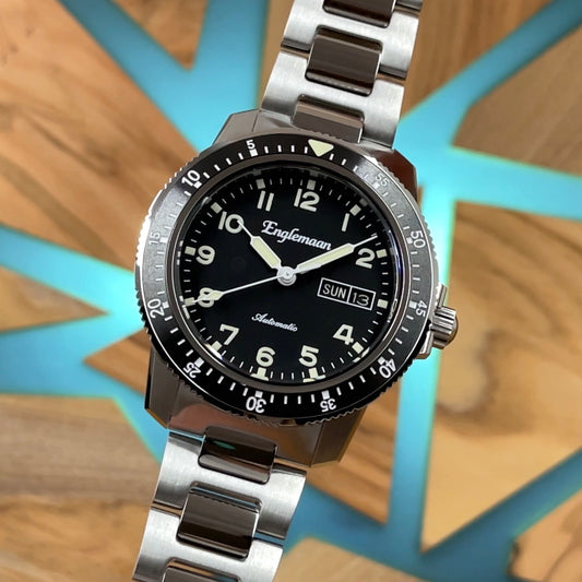 Englemaan Enterprise With Two Steel Bracelets (RRP $400)