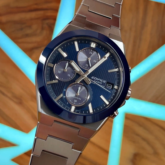 FANTASTIC Casio Edifice EFS-S650 Solar Chronograph (SEE VIDEO)