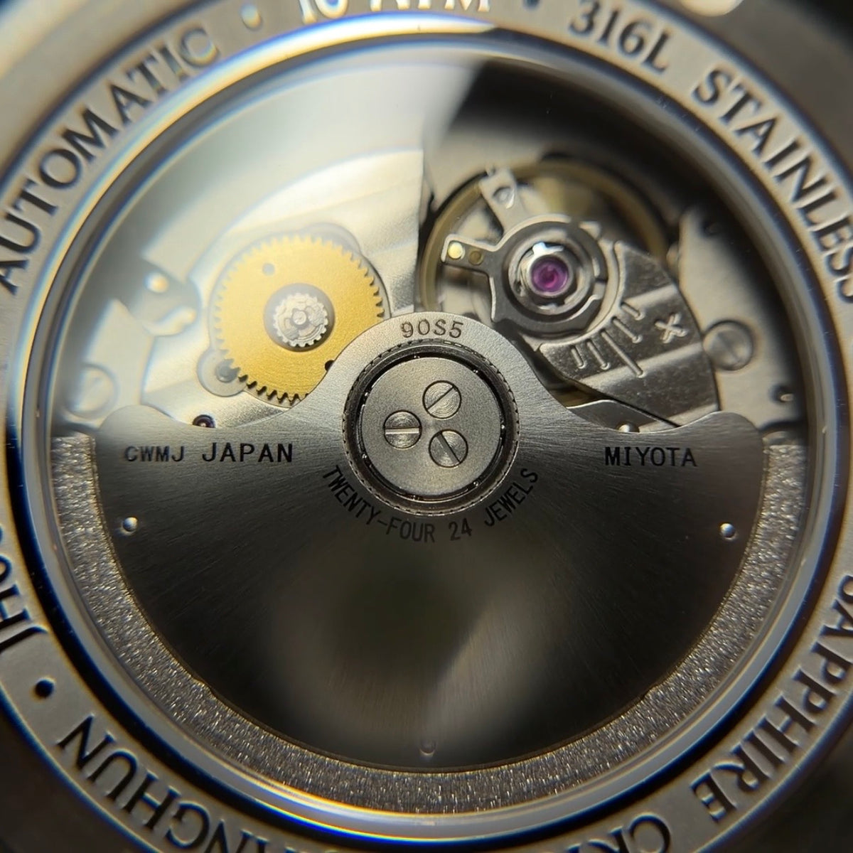 Jianghun Gongque Miyota 90S5 Automatic