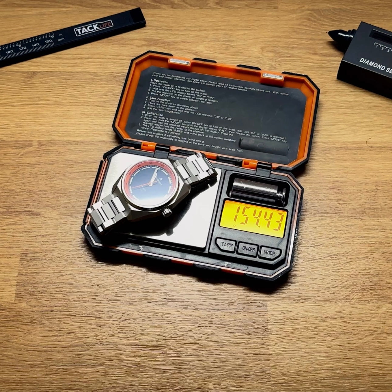 SUPERB Ember Rocket Automatic with Bracelet & 2 x Straps (SEE VIDEO)