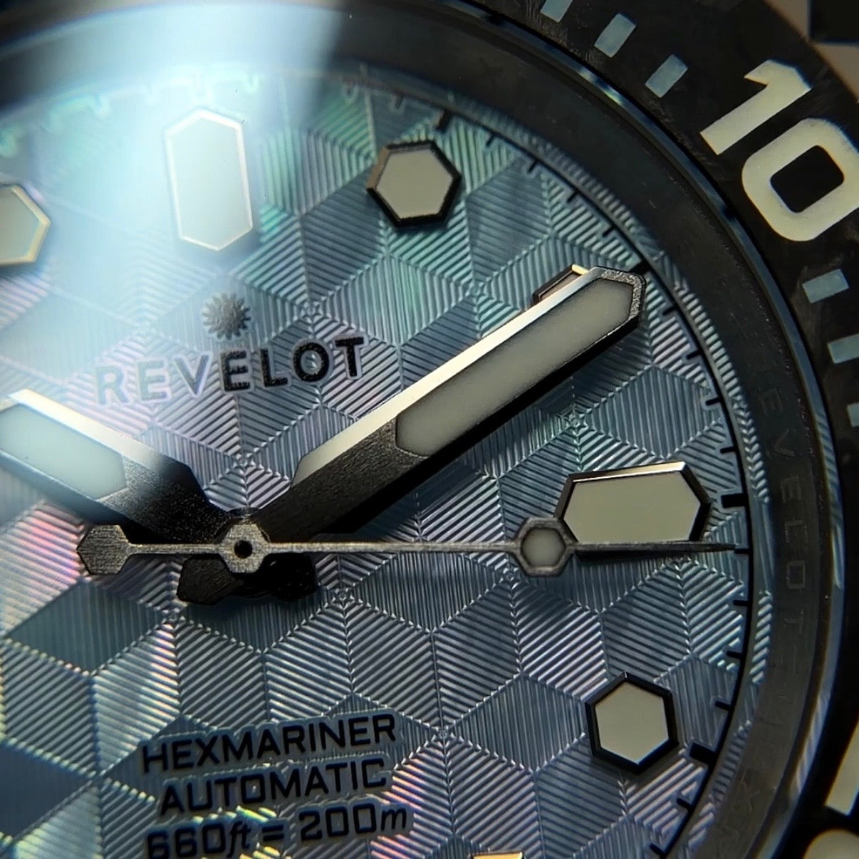 Revelot Hexmariner Version 3 NH35 Automatic 39mm Mother Of Pearl