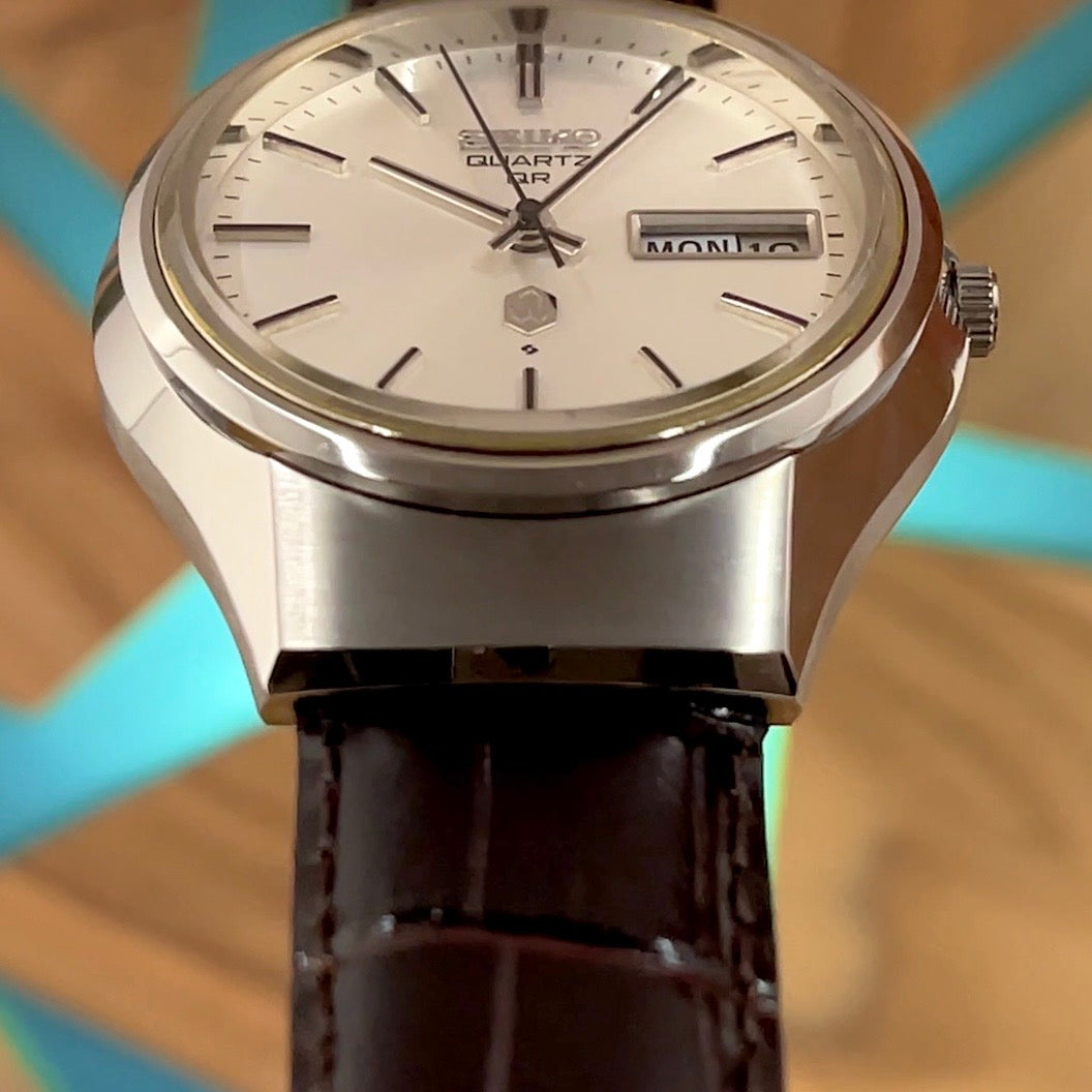A Vintage Seiko QR Running Perfectly From May 1974 3863 7010